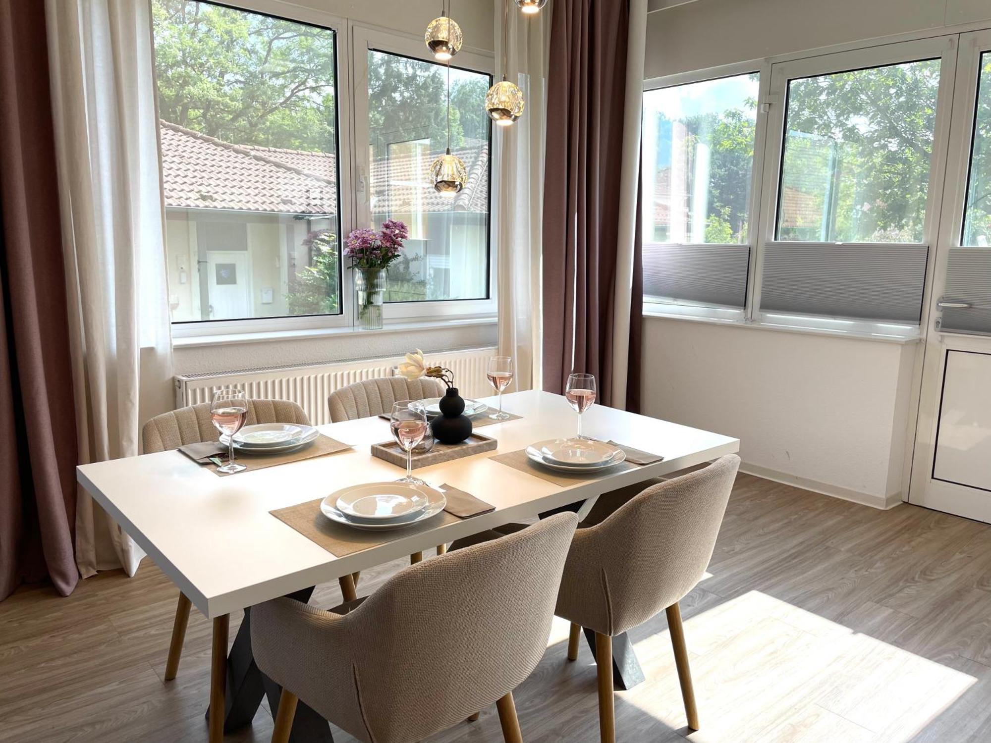 Zentrale Ruheoase Mit Terrasse Villa Bad Rothenfelde Eksteriør bilde